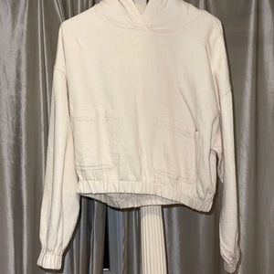 Zara cropped hoodie